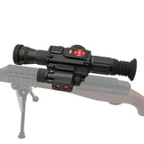Caza Tactics Infrared Night Vision Scope Monoculars Optical Sight Movable Crosshair GPS WiFi Outdoor Night Vision Hunting Device