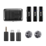 BOYA BOYAK Wireless Lavalier Lapel Microphone for Phone Android DSLR Camera Youtube Live Streaming Audio Recording Interview