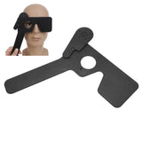 Eye Occluder Block Plate Handheld Optometry Instrument Tool Eyesight Exam Vision Test