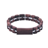 European And American Wood Bracelet Ebony Red Sandalwood Zebra Wood