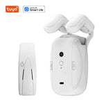 Smart Curtain Robot, Intelligent 3-in-1 Control App/Remote/voice control（Alexa Google Siri） For Roman Rod Track