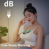 Wearable Electric Breast Pump for Breastfeeding Hands Free 3 Modes 9 Suction Levels Low Noise 150ml Storage Capacity