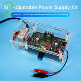 LM317 Adjustable Regulated Voltage 220V to 1.25V-12.5V Step-down Power Supply Module Learning DIY Electronic Kit