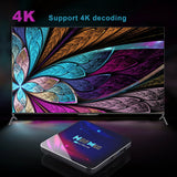 H96 Max V11 Smart TV BOX Android 11 4GB RAM 64GB Rockchip 3318 3D Video BT4.0 HD 4K Media Player 4G 5G Dual WiFi Set Top Box