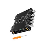Audio Amplifier Signal Receiver Stereo Board Physical Buttons 220W Adjustment