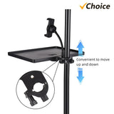 270 * 205mm Universal Microphone Clamp-on Sound Card Mic Stand Soundcard Phone Versatile Tray Storage Shelf