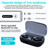 Wireless Bluetooth Headphones Smart Touch Control Play Headphones Active Noise Removal For Sport X10