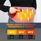 1 Pairs Winter USB Electric Heating for Women Men Comfortable Plush Foot Warmer Washable Heated Shoes Indoor Outdoor