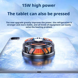 Radiator Universal Magnetic Cell Phone Fan with Low Noise Operation Light for Smartphone Semiconductor