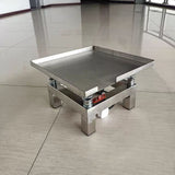 35*35CM Concrete Vibrating Table Vibration Test Bench Test Block Vibration Platform Stainless Steel Mini Vibration Table 3000rpm