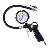 Bicycle Repair Tools 220PSI Tyre Pressure Meter Aluminum Car Tire Iator Gun Digital Display for Motorcycle Truck Bike