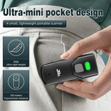 Jooyetc 1D 2.4G Wireless Bluetooth Scanner Portable Mini Barcode Reader