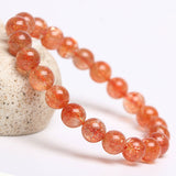 Golden Strawberry Crystal Bracelet Golden Sun Stone