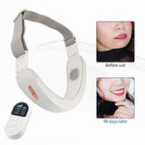 Home Electric V Shape Facial Lifting Device Machine Beauty Device Heating Vibration Facial Skin V Face Lift Belt V Face Massager