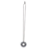 Pendant Double Loop Pattern Terahertz Pendant for Home for Men