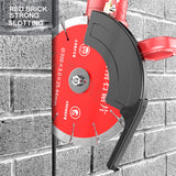 220V Single Chip Slotting Concrete Wall Groove 8800W 18CM Cement Stone Cutting hine