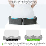Office memory foam buttoc breathable fart chair ass sedentary seat cushion