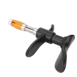 Spinal Adjusting Tool Manual Massage Spine Adjuster Single Head Portable Precise 10 Gear Physical Stainless Steel with Cloth Bag