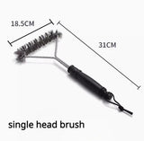 1PC BBQ Grill Brush grill net cleaner mesh stainless brush Barbecue Cleaning Tools