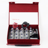 Acupunture Vacuum Cupping Set ventosa Suction Cans Cups jar Massager vacuum suction therapy cupping set cans for massage