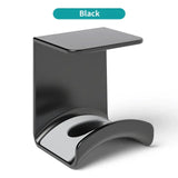 Universal Headphone Stand Adhensive Plastic Wall Mount Hanger Under Desk Headset Rack Holder Support For Gaming Earphone Bracket