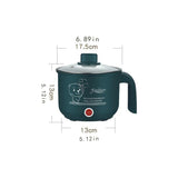 Electric Cooker Portable Nonstick Heating Pan for Boiled Egg Cook Rice Soup