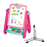 1 pc, Double-Sided Magnetic Drawing Board for Kids - Reversible Whiteboard & Blackboard with Teaching Supplies and Painting Accessories - Perfect Back to School Gift for Boys and Girls