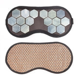 Germanium Jade Electric Heating Tourmaline Magnetic Therapy Massage Blackout Sleep Eye Mask