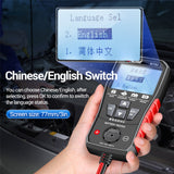 Battery Tool BT82 Car Battery Tester Circut Tester 12-24V Digital Automotive Diagnostic Universal Auto Battery Analyzer