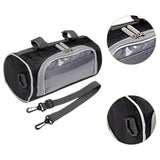 Bike Handlebar Front Water Resistant with Adjustable Strap Handy Men's Shoulder Small Bicycle Handle Bar Bag