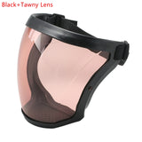 Security Protection Transparent Full Face Shield Safety Glasses Protective Cover Windproof Anti-Fog Eye Protection Face Mask