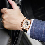 ONOLA Men Military Sports Watches Men's Quartz Date Clock Man Casual Leather Wristwatches Relogio Masculino