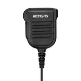 H103K walkie talkie shoulder microphone K-head [specially equipped with RT3S/RT50/RT81] IP54