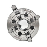 4 Jaw Lathe Chuck 80mm/100mm/125mm K72- 80/K72- 100/K72- 125 Independent 1pcs Safety Chuck Key 3pcs Mounting Bolt