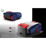 GPS 2023 New Arrival M18E High Efficiency Charging Automatic Robot Electric Wireless 1500 Square Meter Lawn Mower