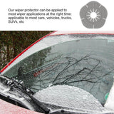 Windshield Cover Protection Automotive Accessories Front Wiper Arm Hole Guards Against Dust
