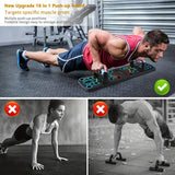 Multi-functional Folding Push-up Board, Abdominal Exercise Equipment, Push-up Aid, Push-up Bracket, Home Fitness Equipment