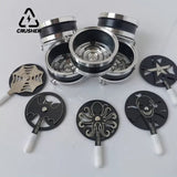 CRUSHER Metal Carbon Paron 5 Styles Can Fully Burn Charcoal Holder Sheesha Nargile Narguile Chicha Hookah Accessories