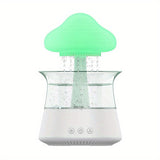 1pc Rain Cloud Aromatherapy Essential Oil Diffuser with Night Light and Micro Humidifier - Relaxing Sleep Aid and Mood Enhancer