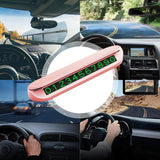 Aluminum Alloy Mini Hideable Temporary Parking Portable Car Phone Plate For Desktop SUV