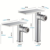 1pc Bathroom Single Lever Sink Faucet, Crane Brass Sink Faucet, Hot And Cold Water Tap, Bathroom Accessories