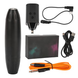 Tattoo Pen Machine Long Lasting Tattooo Pen Set Dual Mode Control Switch Aluminum Alloy DC Interface High Frequency for Studio
