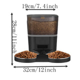 4L Tuya Feeding Timing Automatic Dispenser Smart Control Pet Feeder Suitable for Dog and Cat Bowl