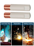 15AK Contact Tips New Coating Protect 25mm M6 Gas Nozzle Tip 0.8mm-1.2mm MIG Torche Welding Tool Parts