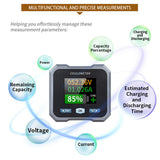 DC 10-100V 0-50A/100A/400A Tester Coulomb Counter Meter 0-5/10/40KW Capacity Indicator Ammeter Voltmeter Battery Monitor