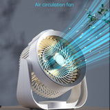 Multifunctional Electric Circulator Wireless Bluetooth-compatible Voice Home Quiet Desktop Wall Ceig Fan Air Cooler