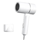 Portable Mini Folding Hairdryer - 750W with Carrying Bag, Anion Care, 220V-240V for Home, Travel & Dorm