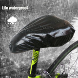 3D Printed Cozy Seat with Rainproof Cover Hollow Bike Saddle Carbon Fiber Breathable for Men Women Long Distance Cycg