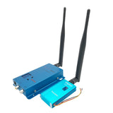 1.5G 1500Mw VTX+VRX Kit 12CH 1.4G/1.5G/1.6G Video Transmitter Receiver For FPV Long Range Drone