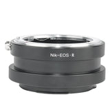 NIK-EOSR Lens Adapter Ring For Nikon Manual F Lens To Canon EOSR RP R5 R6